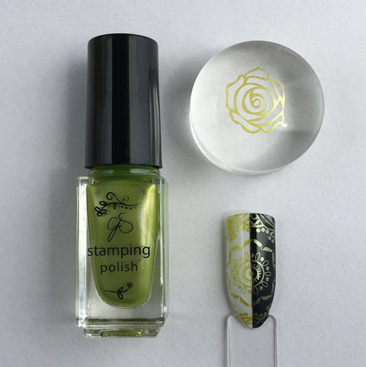 #044 Sassy Monster | Clear Jelly Stamping Polish
