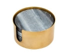 Black Marble Coaster Set