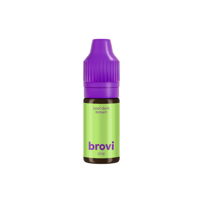 BROVI - One Inorganic Pigment - Cool Dark Brown, 10ml