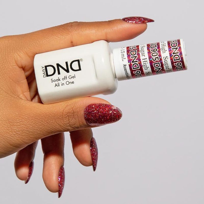 DND Gel Super Glitters #905 Sugar High
