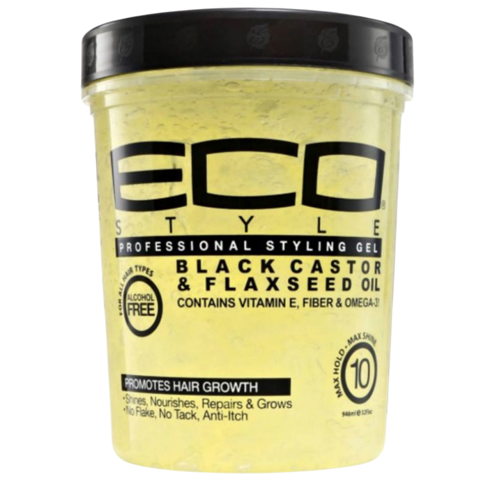 Eco Styler Professional Styling Gel Black Castor & Flaxseed Oil