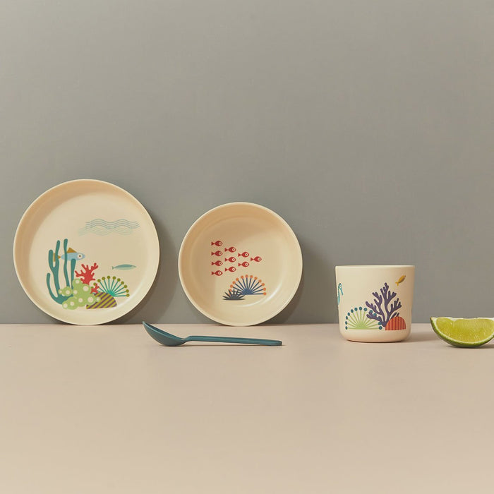 Ekobo Bamboo Meal Set - Sea