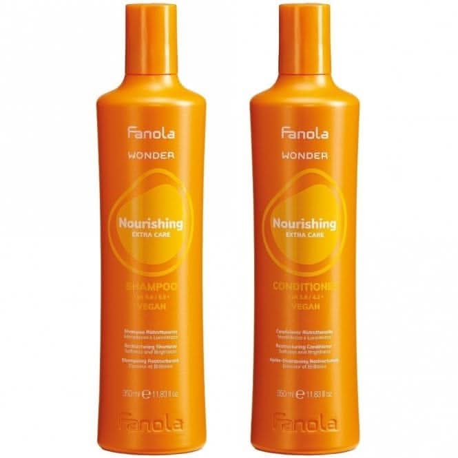 Fanola Wonder Nourishing Restructuring Shampoo & Conditioner Twin Pack 2 x 350ml - Hairdressing Supplies