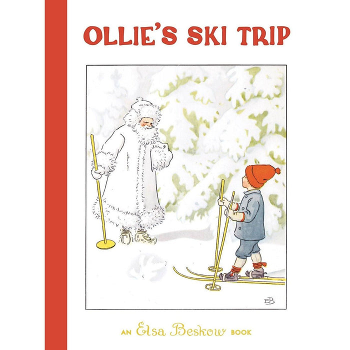 Ollie's Ski Trip - Mini - wood Book for open-ended play - Title: Default Title
