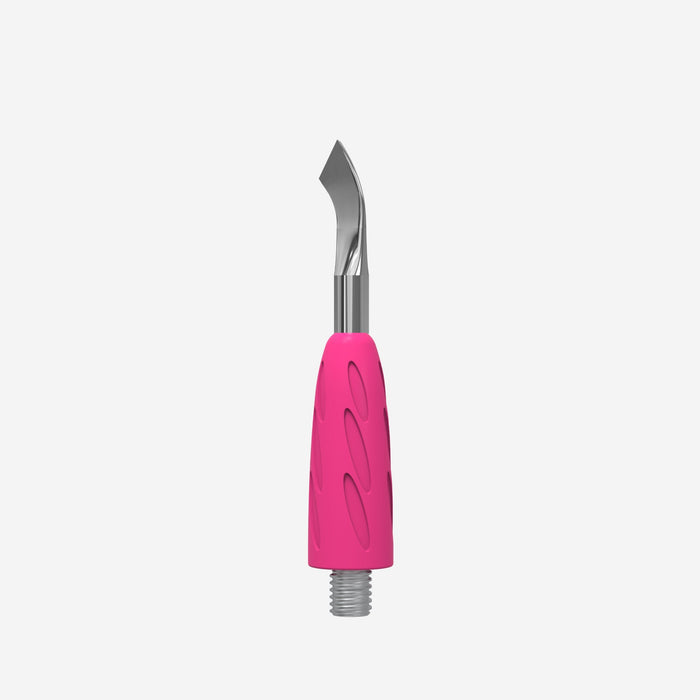 Working part of Combo pusher - UNIQ 14 (Bent blade)-STALEKS PRO-Gel Essentialz