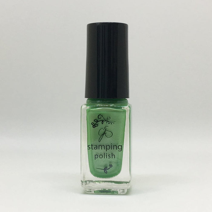 #043 Green means GO! | Clear Jelly Stamping Polish