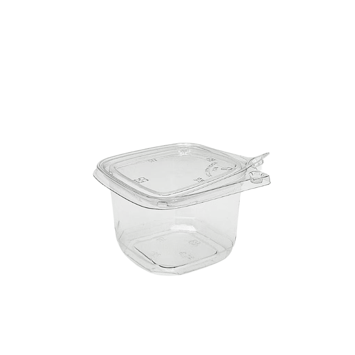 16oz/500mL Tamper Evident Square Deli Container Base - TEM IMPORTS™