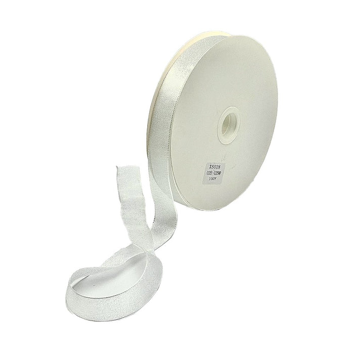 25mm Organza White - Woven Edge - TEM IMPORTS™