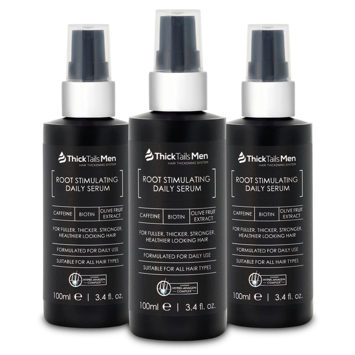 3 × Men’s Hair Growth Serum Pack