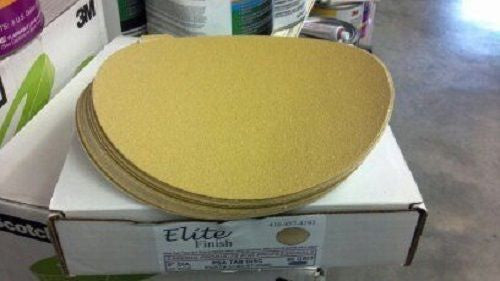 8" 40 Grit PSA Sanding Disc Sandpaper DA Elite Finish 25 PACK