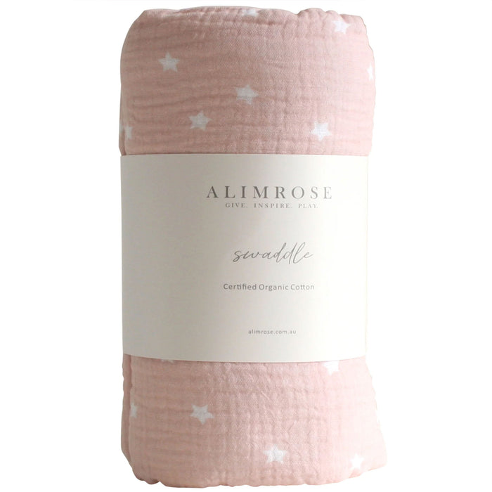 Alimrose Muslin Swaddle Starry Night