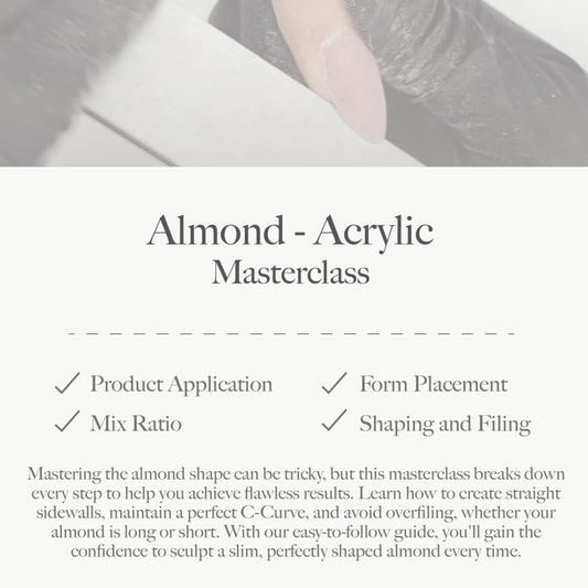 Almond Shape in Acrylic Masterclass