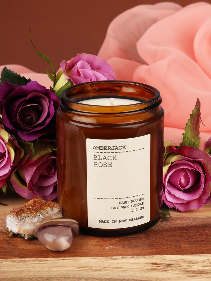 Amberjack Candle | Black Rose-Image 1