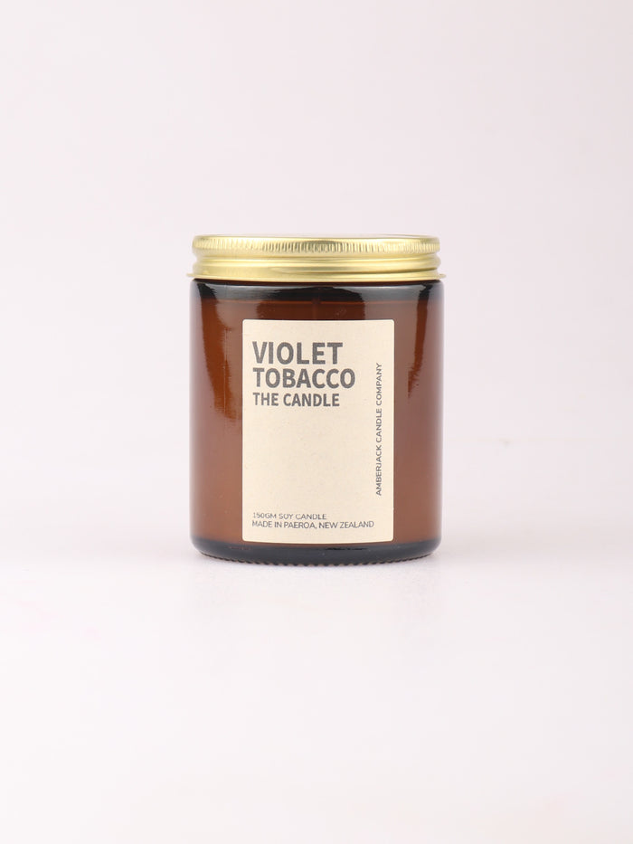 Amberjack Candle | Violet Tobacco-Image 2