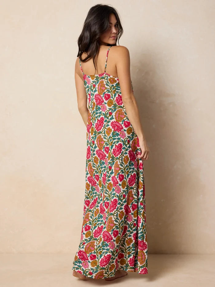 Amellia Maxi Dress - Lush Zinnias-view 9