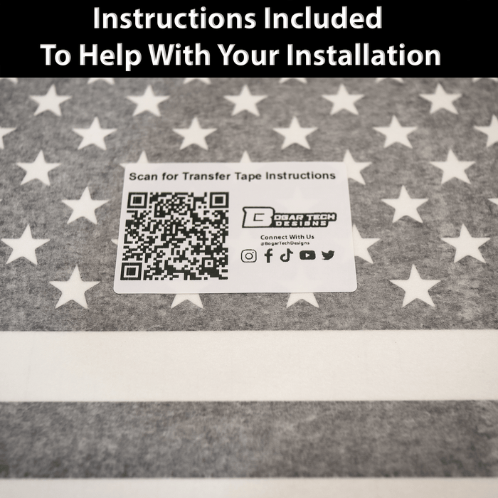 Quarter Window American Flag Vinyl Decal Stickers Fits Mazda 3 Sedan 2019 - 2025 - Bogar Tech Designs