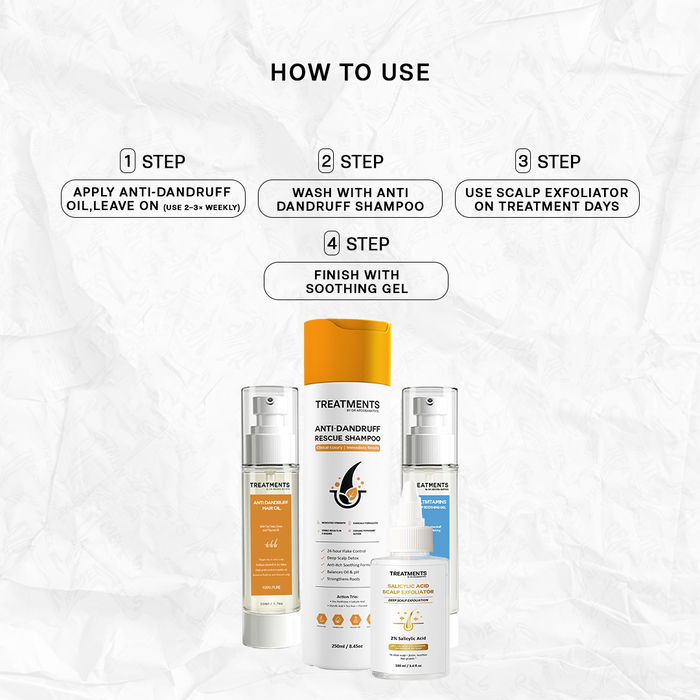 Anti-Dandruff Scalp Care Range