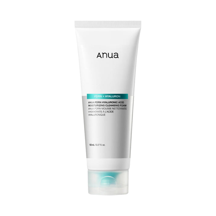 Anua PDRN Hyaluronic Acid Moisturizing Cleansing Foam 150ml - DOKAN