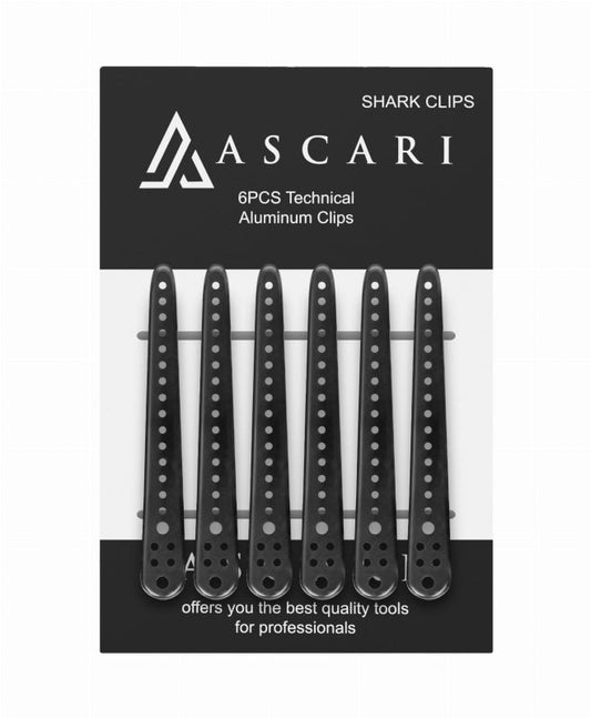 ASCARI HAIRCLIPS - 6 PIECES