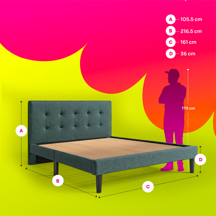 boba-bed-ns-wood-queen-size-bed-blue-color