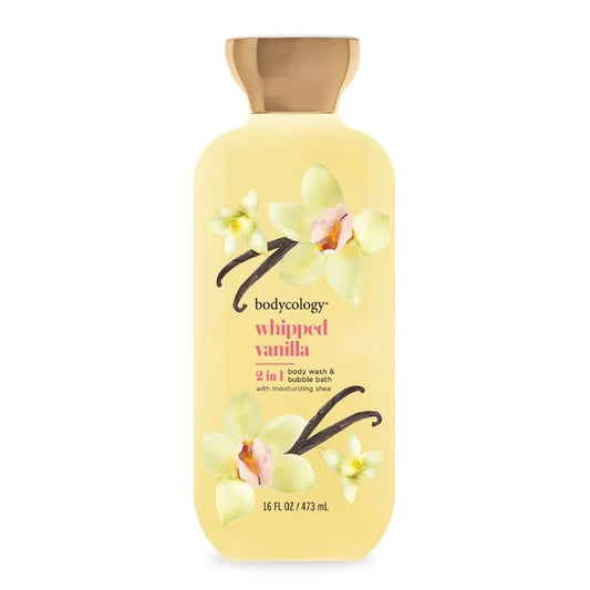 Bodycology 2 in 1 Body Wash & Bubble Bath - Whipped Vanilla