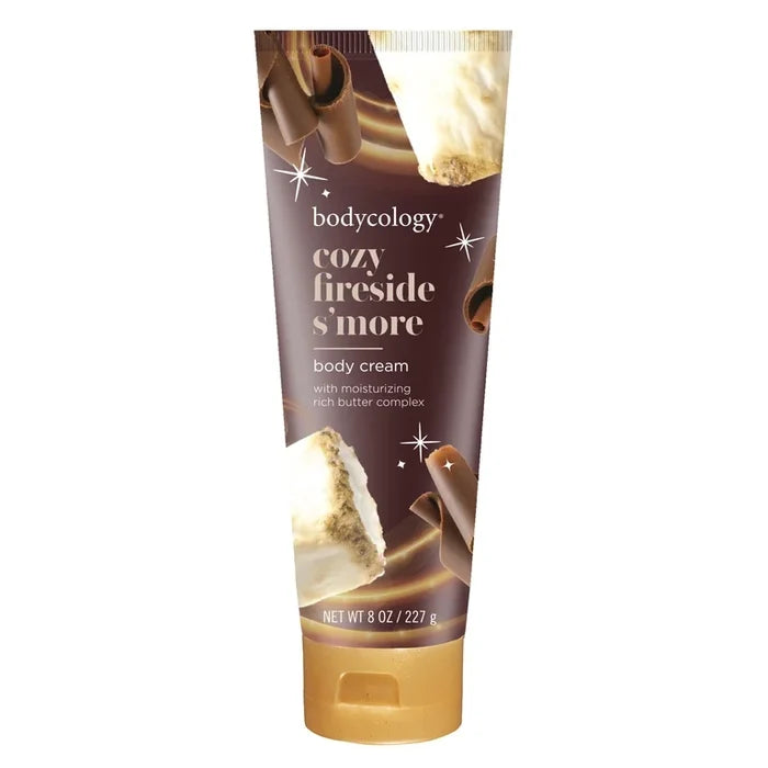 Bodycology Shea Butter Body Cream - Cozy Fireside S'more