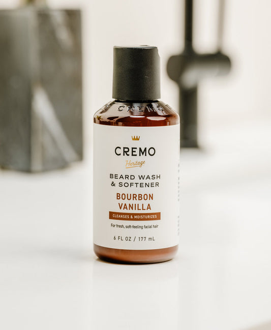 Bourbon Vanilla 2-in-1 Beard Wash & Softener