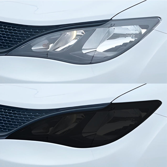 Fits Chrysler Voyager 2020-2025 Full Headlight Taillight Precut Smoked PPF Tint Kit Film Overlay  - Bogar Tech Designs