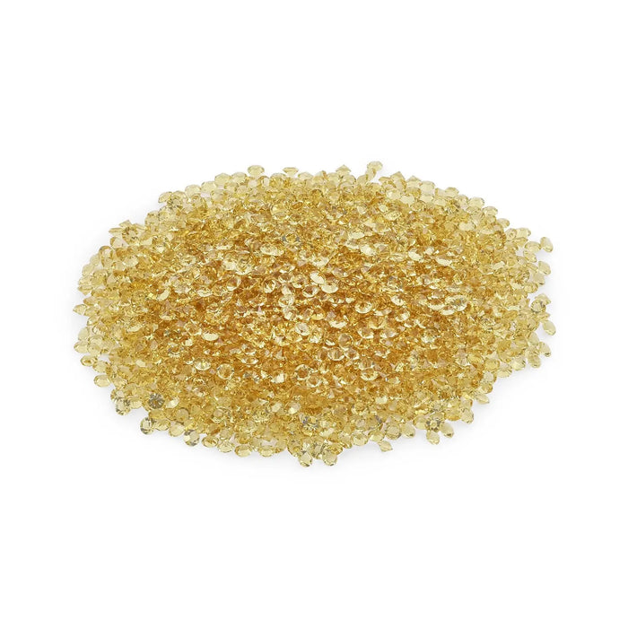 Clear Gold Crystals - 1mm   Naio Nails