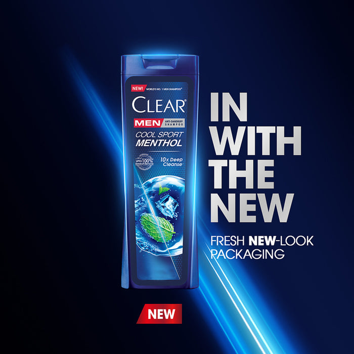 Clear Men Shampoo Cool Sport Menthol Anti Dandruff 450ml