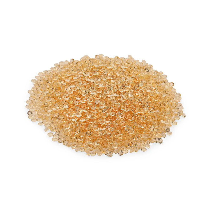 Clear Peach Crystals - 1mm   Naio Nails