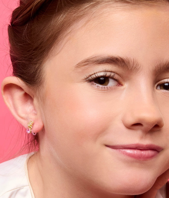 CLIP ON Earrings for Non-Pierced Ears - Little Luxe Star Drop