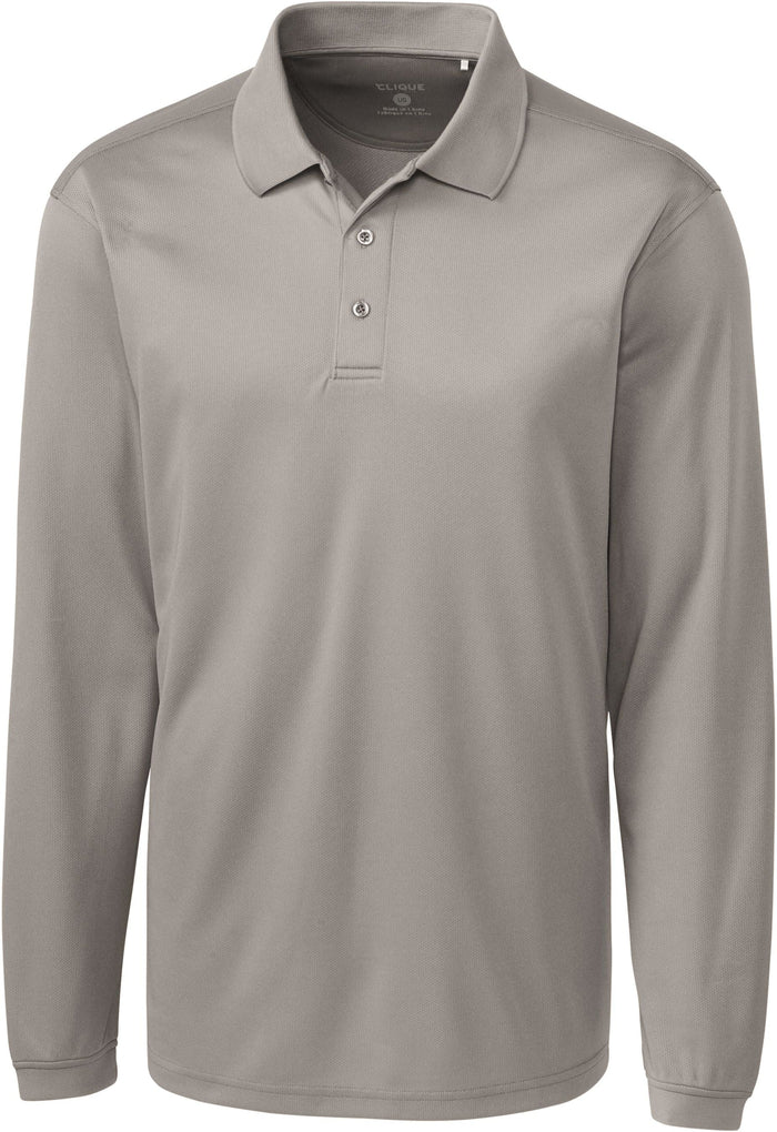 Clique Long Sleeve Ice Pique Polo