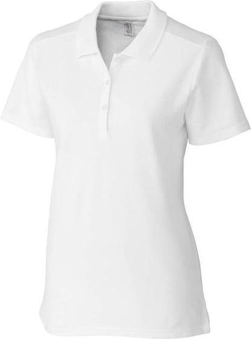 Clique Ladies Addison Polo-XS-White-Thread Logic