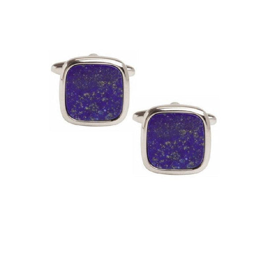 Dalaco Rhodium Plated Lapis Lazuli Cushion Shape CufflinkLapis Lazuli Cufflinks – A Statement of Elegance
Introducing our Lapis Lazuli Cufflinks, a distinguished accessory for the modern gentleman. With their striking deepStone CufflinksDalacoTheodore Men's JewelryLapis Lazuli Cufflinks