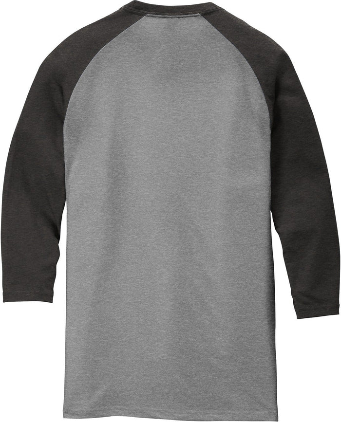 no-logo District Perfect Tri 3/4-Sleeve Raglan-Regular-District-Thread Logic