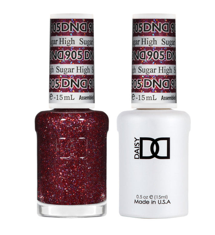 DND Gel Super Glitters  #905 Sugar High