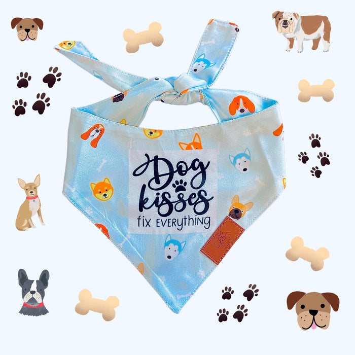 Dog Kisses Fancy Band-Anas For Pets