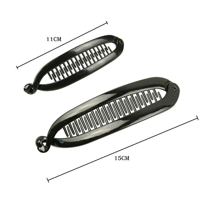 Done Sleek Hold Banana Clip 11cms - Black