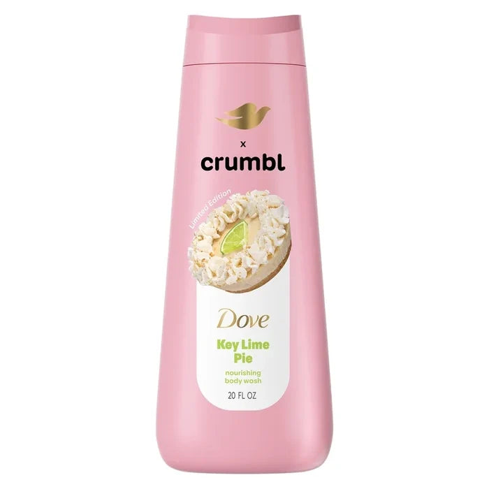 Dove & Crumbl Limited Edition Body Wash Key Lime Pie -20oz