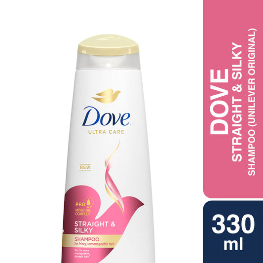 Dove Straight & Silky Shampoo(Imported )(UI) 330ml