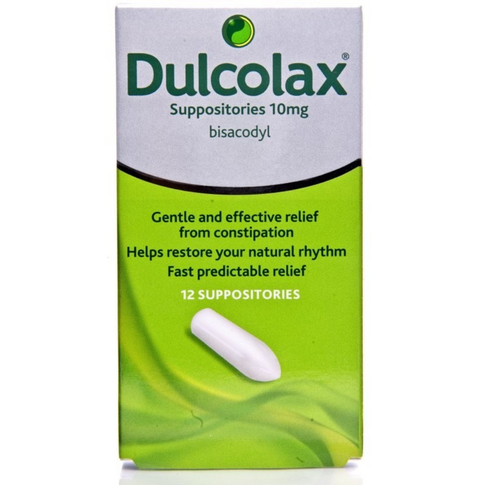 Dulcolax Twelve Plus 10 mg - 12 Suppositories