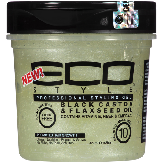 Eco Styler Professional Styling Gel Black Castor & Flaxseed Oil