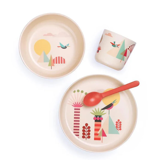 Ekobo Bamboo Meal Set - Trees