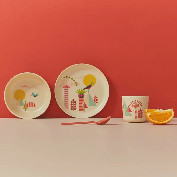 Ekobo Bamboo Meal Set - Trees