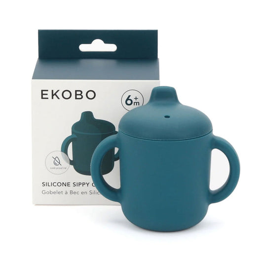 Ekobo Silicone Sippy Cup - Blue Abyss