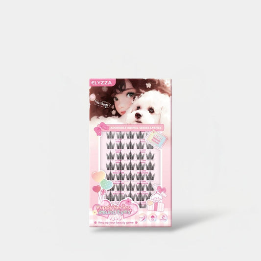 Elyzza Puppy Series Round Eyes False Eyelashes سلسلة إليزا جرو عيون مستديرة رموش صناعية - Princess Cosmetics Qatar