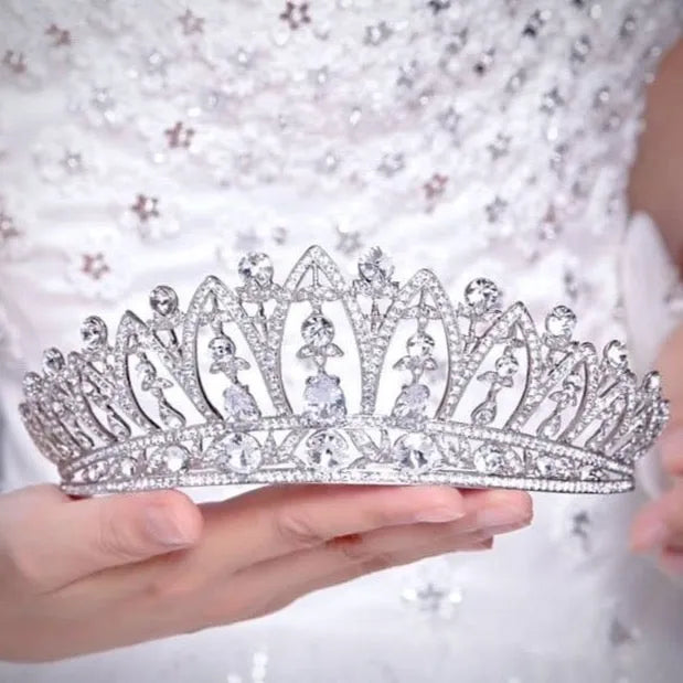 "Ericka" - Wedding Crystal Tiara