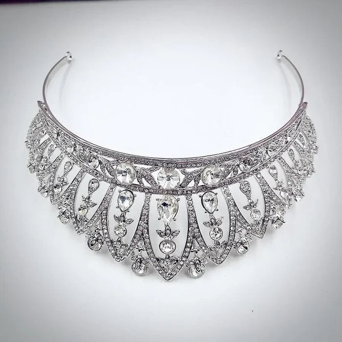"Ericka" - Wedding Crystal Tiara