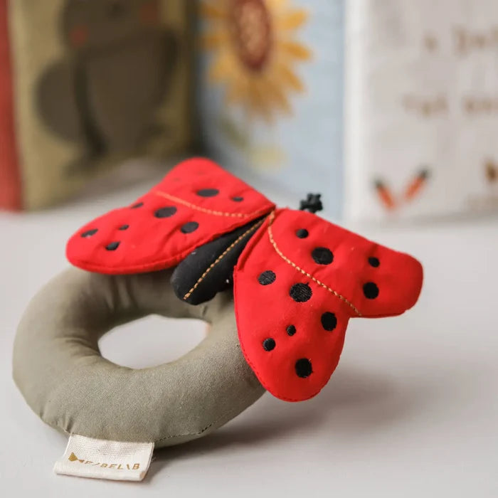 Fabelab Rattle - Ladybird